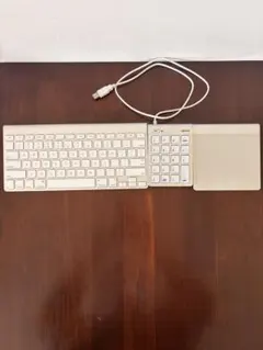 magic keyboard、magic trackpad、テンキーのセット