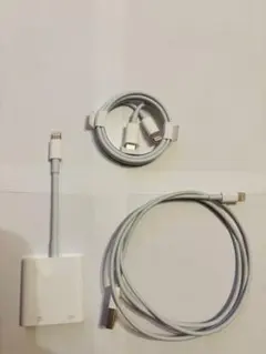 美品 Apple純正 Lightning USB3 カメラアダプタ A1619のサムネイル