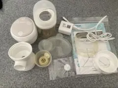 ピジョン ⭐︎付属品完備⭐︎ さく乳器 電動HandyFit+ 搾乳器 Pigeon