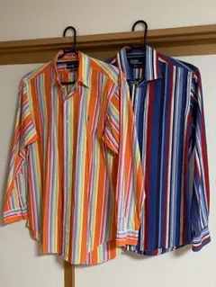 Ralph Lauren ラルフローレン ストライプシャツ ２枚