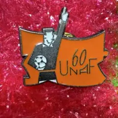 NO979. UNAF サッカー記念ピンズ フランス製