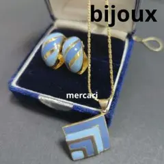 西洋 ヴィンテージ アンティーク アクセサリー ネックレス イヤリングセット