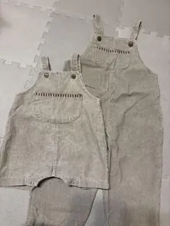 Bebe holic⌇コーデュロイサロペット