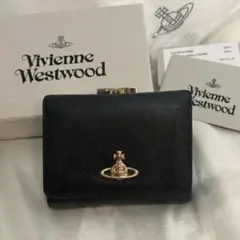 Vivienne Westwood 三つ折り財布 ブラック
