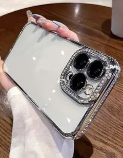 新品未使用☆iPhone15 ラインストーンケース iPhone