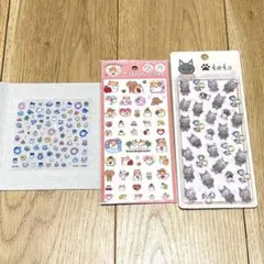 たまごっち・ハムチャンズワールド・tetoシールセット