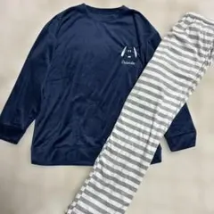 タイムセール⭐︎新品未使用スヌーピー　ネイビー フリース ルームウェア