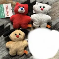 mojojojo マスコット ぬいぐるみ2 3個 ねこ くま アミューズメント