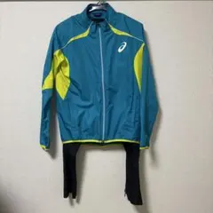 ASICS ウィンドブレーカーとパンツセット