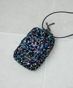 ベイフロー　多機能スパンコール　ミニショルダー