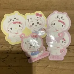 ちいかわ サンリオ コラボ ステッカーセット フレーク