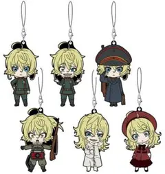幼女戦記 ねんどろいどぷらす ラバーストラップ まとめ セット 全6種 ラバスト 幼女戦記 ねんどろいどぷらす ラバーストラップ まとめ セット 全6種