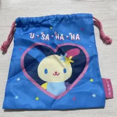 ウサハナ 巾着袋