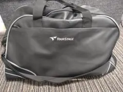 TOURSTAGEツアーステージ ゴルフボストンバッグ ツーウェイ黒ブラック