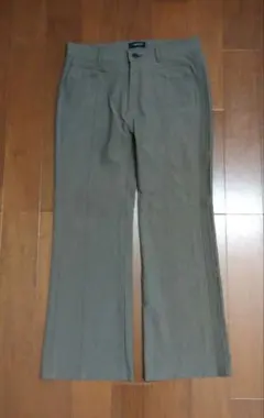 CAROUGE　カルージュ　ストレッチパンツ　カーキ　LL　日本製