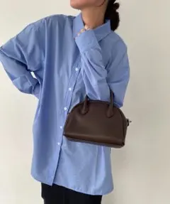 【未使用に近い】 EFOLE ZOZO限定 ミニボストン ショルダー バッグ