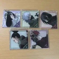 ナルト　戦う背中 アクリルキーホルダー 5点セット