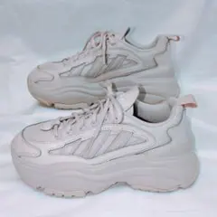 美品☆adidas OZGAIA オズガイア ピンク 厚底 24cm