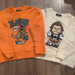 XLARGE トレーナー 110cm 2セット
