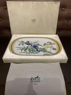 HERMES エルメス レア ランチョンマット トゥカン 2枚セット 鳥 オウム