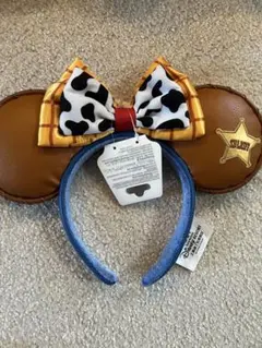 新品　ウッディ トイストーリー　カチューシャ 上海ディズニー