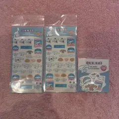 サンリオ　おやつパーティー　シール　シナモロール