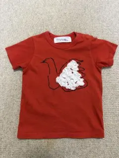 ミナペルホネン　スワン　Tシャツ　90のサムネイル