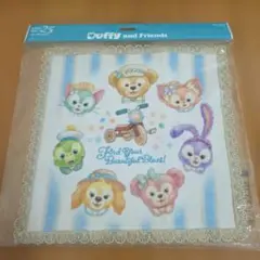 ミニタオル1枚 ダッフィー&フレンズのファインド・ユア・ビューティフル・ブルー！