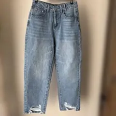 Dazy ストレートデニム M ライトブルー