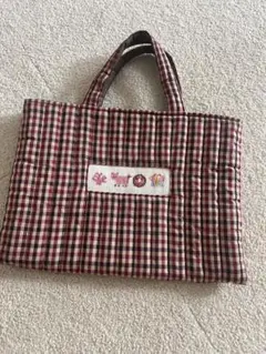 新品未使用 モジョカマー mojocamar スモッキング刺繍トートバッグ 新品未使用 モジョカマー mojocamar スモッキング刺繍トートバッグ