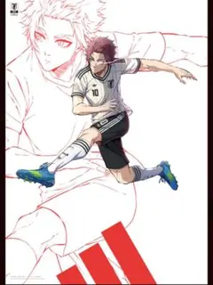 ブルーロック 蜂楽 廻 日本代表 ポスター poster ブルーロック 蜂楽 廻 日本代表 ポスター poster - メルカリ