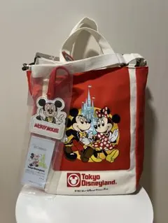 ディズニー40周年メモリーゴーラウンドショルダーバッグ トートバッグ