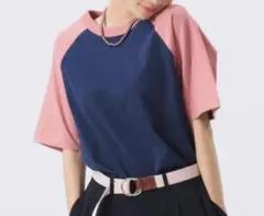 【BEAMS BOY】SCREEN STARS 2トーンラグランTシャツのサムネイル