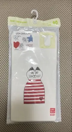 ユニクロ　リサラーソン　ボディスーツ　90 UNIQLO 肌着