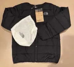 新品 ザノースフェイス マイクロゼファーカーディガン 130 黒　ジャンパー