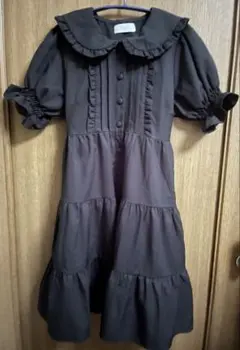 【美品】夢展望 Dear my love 黒ワンピース　地雷系