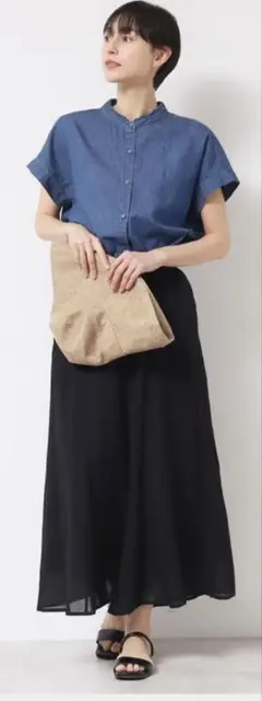 デッサン　【ウエストゴム・洗える】 リラクシーパンツ