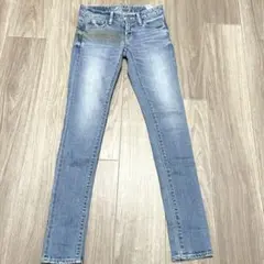 マウジー デニム Gパン カジュアル スキニー 細身 24 普段着 コットン