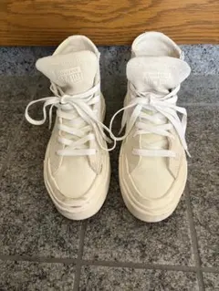 CONVERSE 韓国コンバース オールスターハイカット生成り系22.5cm