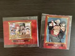 ジャンプフェア　アニメイト特典　ONE PIECE 呪術廻戦 カードセット