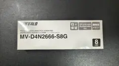 新品未使用品 BUFFALO MV-D4N2400-B8G 8GB メモリー - メルカリ