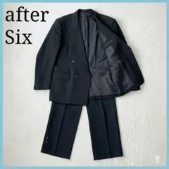 【極美品】after Six アフターシックス ダブルスーツ セットアップ 礼服