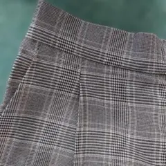 GLOBALWORK　ブラウンチェック パンツ