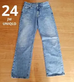 UNIQLO JW ANDERSON ストレートデニム24レディースジーンズ