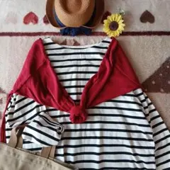 【未使用】SM2♡ボーダーチュニックプルオーバー♡ゆったり～人気～♪