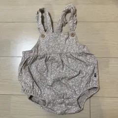 バースデイ テータテート ベビー 花柄 ロンパース 80