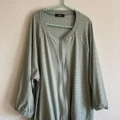 カーディガン風のジャケット大きいサイズ