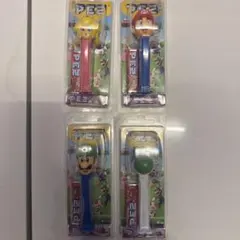 マリオキャラクター PEZディスペンサー 4個セットのサムネイル