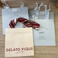 【新品・未使用】GELATO PIQUE ホリデーショップ袋　4枚セット