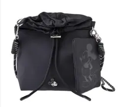 Disneyミッキー ショルダーバッグ ポーチ付き Casual Bag
